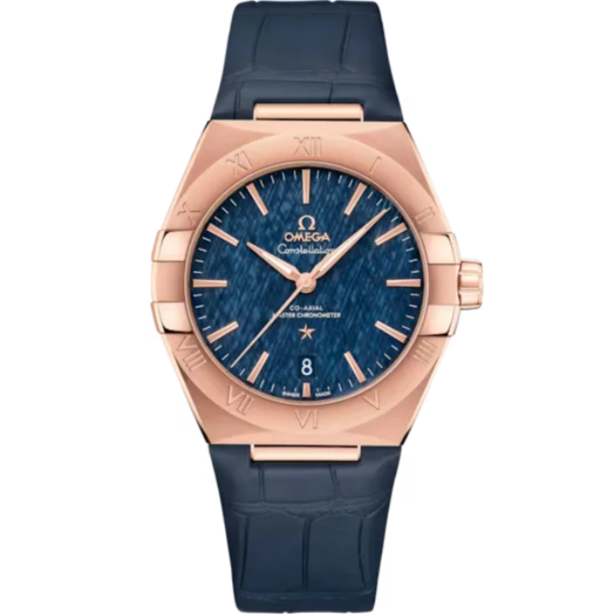 CONSTELLATION 39 MM SEDNA™ GOLD WITH BLUE DIAL - Omega
