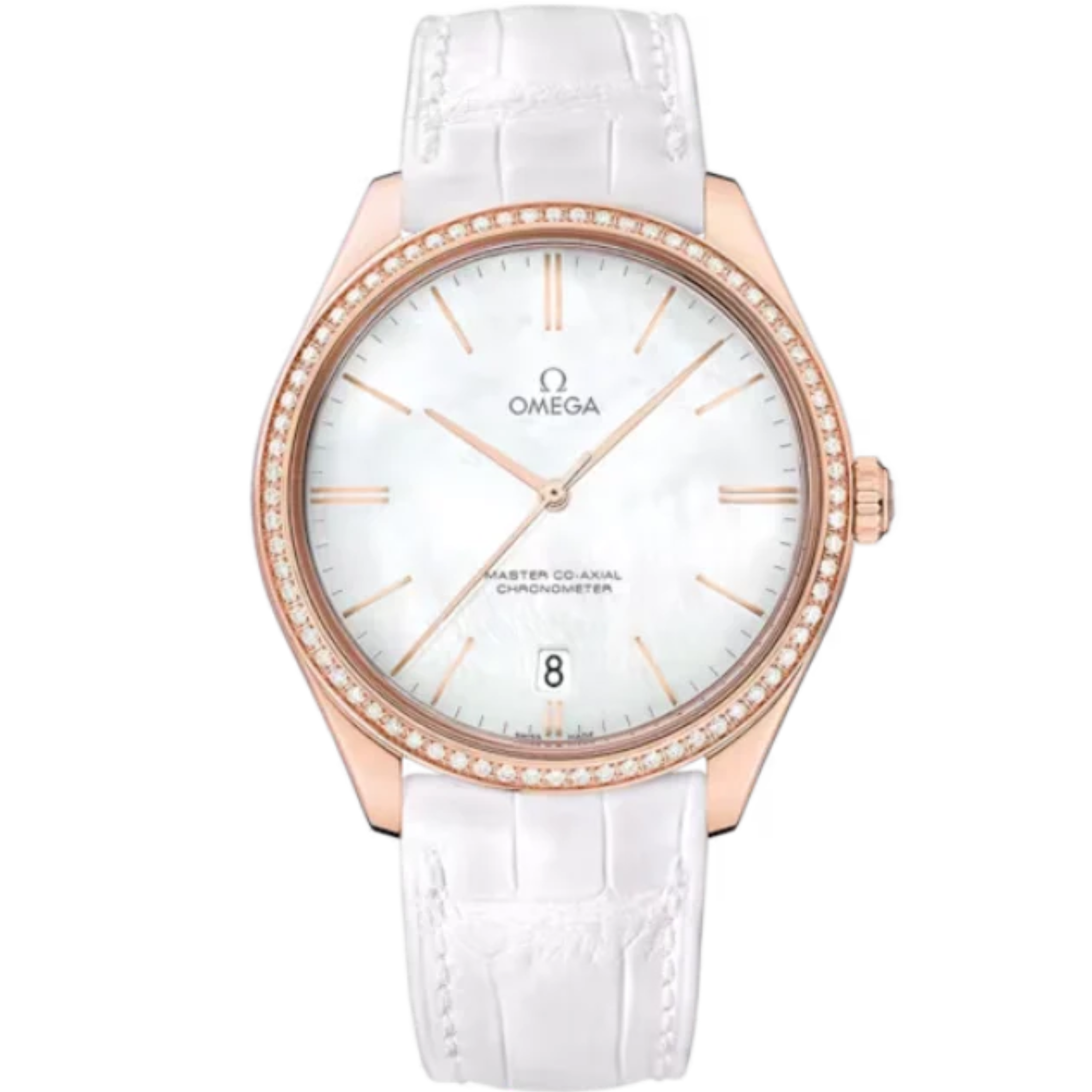 DE VILLE TRÉSOR 40 MM SEDNA™ GOLD WITH MOTHER OF PEARL DIAL - Omega
