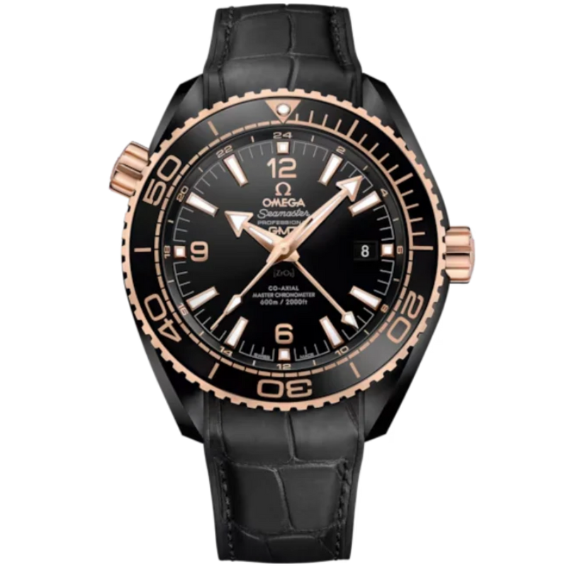 SEAMASTER PLANET OCEAN 600M DEEP BLACK 45 MM BLACK CERAMIC - SEDNA™ GOLD WITH BLACK DIAL - Omega