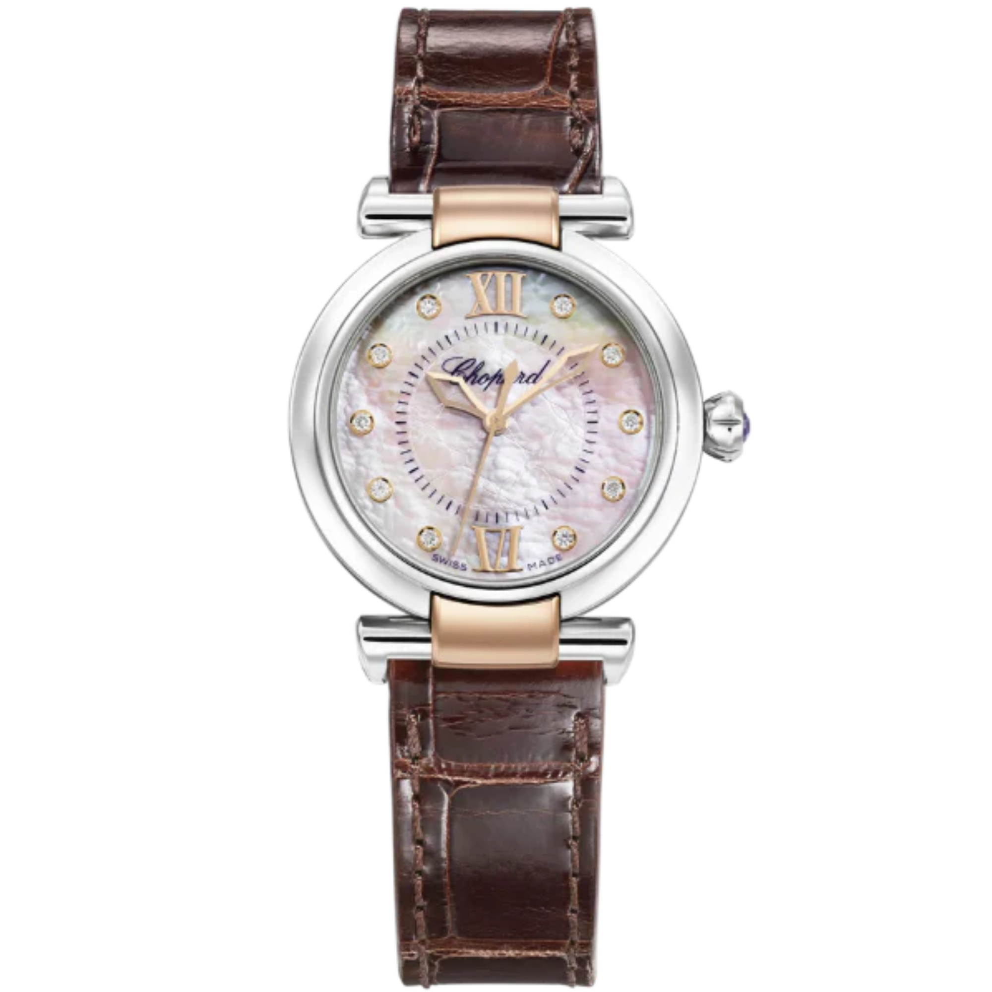 IMPERIALE 29 MM ETHICAL ROSE GOLD - ETHICAL LUCENT STEEL™ WITH MOTHER OF PEARL DIAL - Chopard