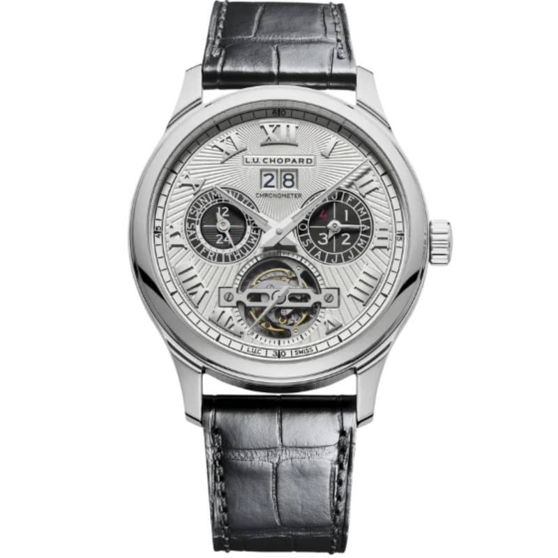L.U.C PERPETUAL T LIMITED EDITION 43 MM PLATINUM WITH SILVER DIAL - Chopard