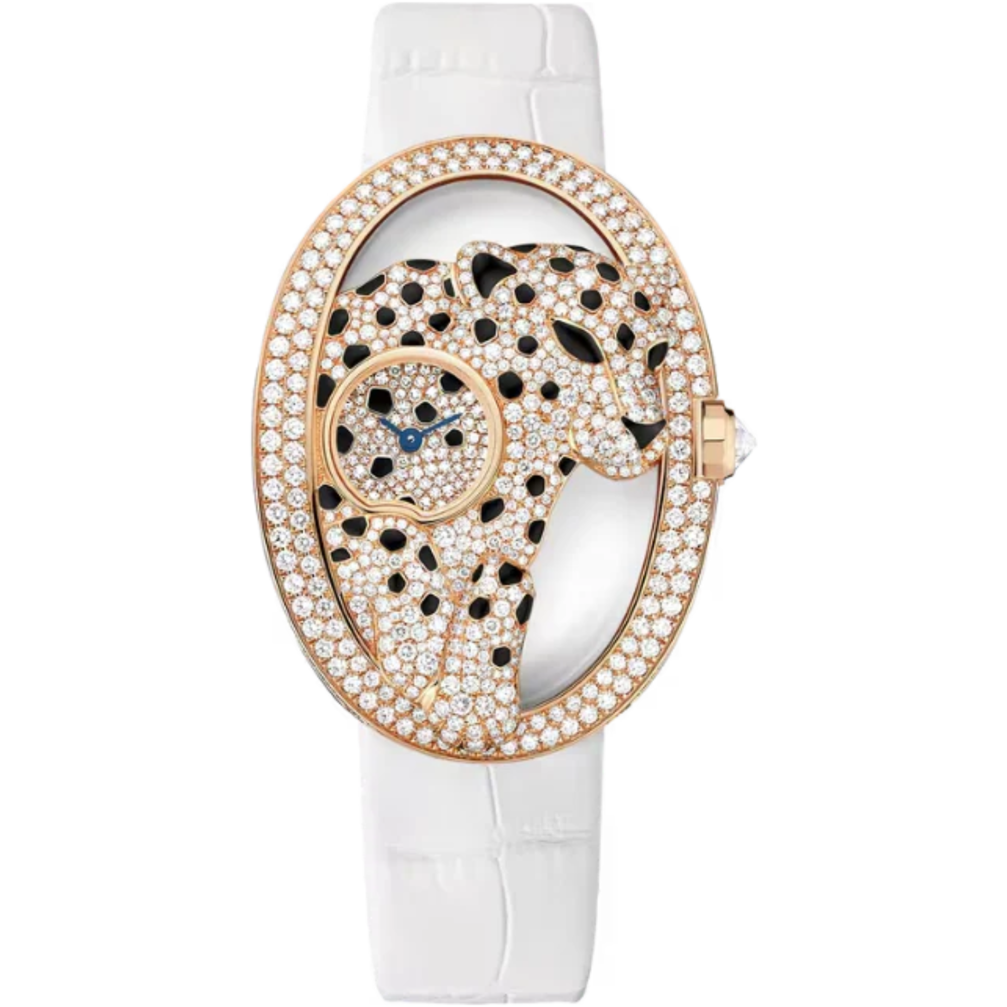 PANTHERE AJOUREE DE CARTIER 18K ROSE GOLD CASE AND DIAL - Cartier