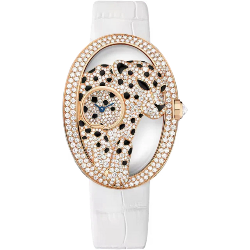 PANTHERE AJOUREE DE CARTIER 18K ROSE GOLD CASE AND DIAL - Cartier
