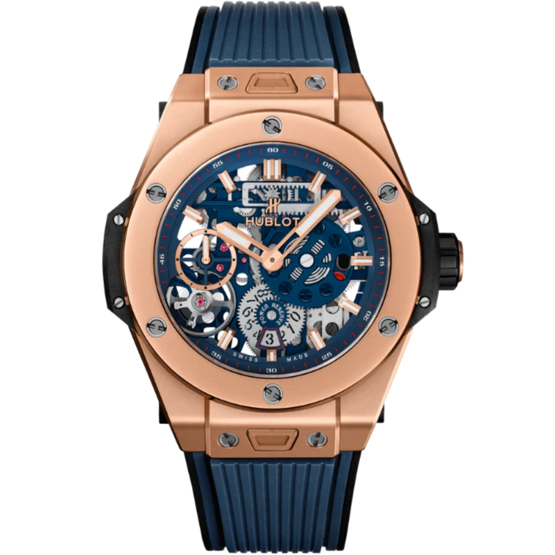 Big Bang 45mm MECA-10 KING GOLD BLUE - Hublot