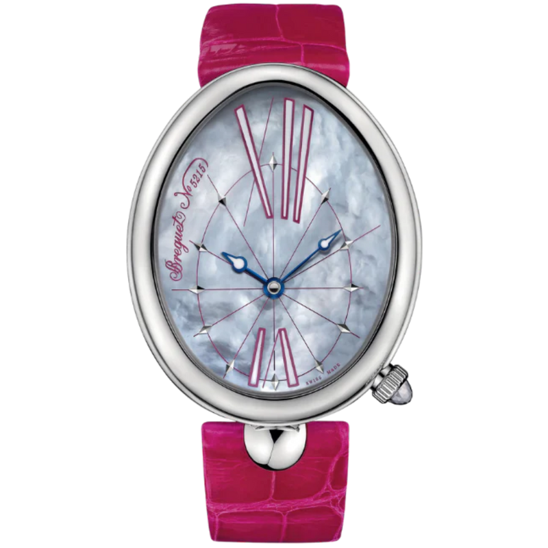 REINE DE NAPLES 8967 43 MM STAINLESS STEEL WITH MOTHER OF PEARL DIAL - Breguet