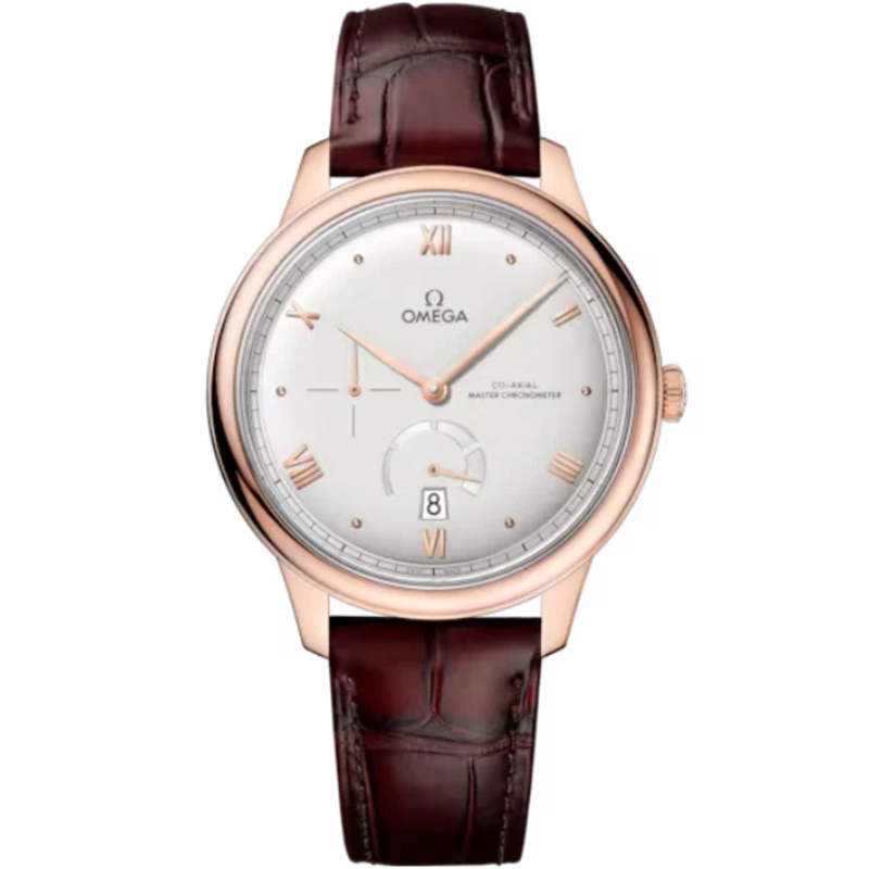 DE VILLE PRESTIGE 41 MM SEDNA™ GOLD WITH SILVER DIAL - Omega