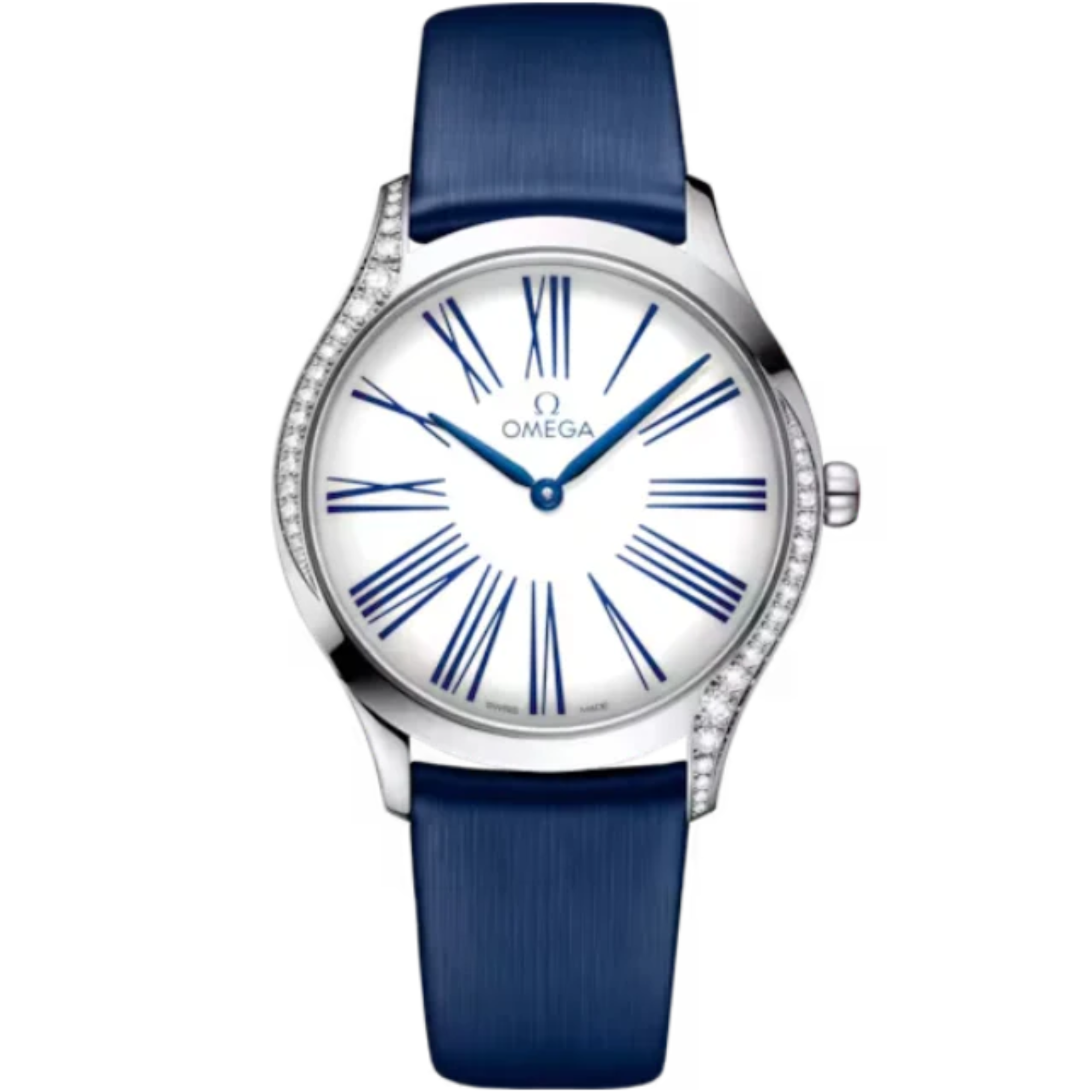 DE VILLE TRÉSOR 36 MM STAINLESS STEEL WITH WHITE DIAL - Omega