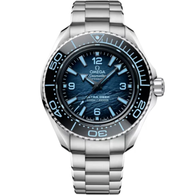 SEAMASTER PLANET OCEAN 6000M ULTRA DEEP 45 MM O-MEGASTEEL WITH BLUE DIAL - Omega