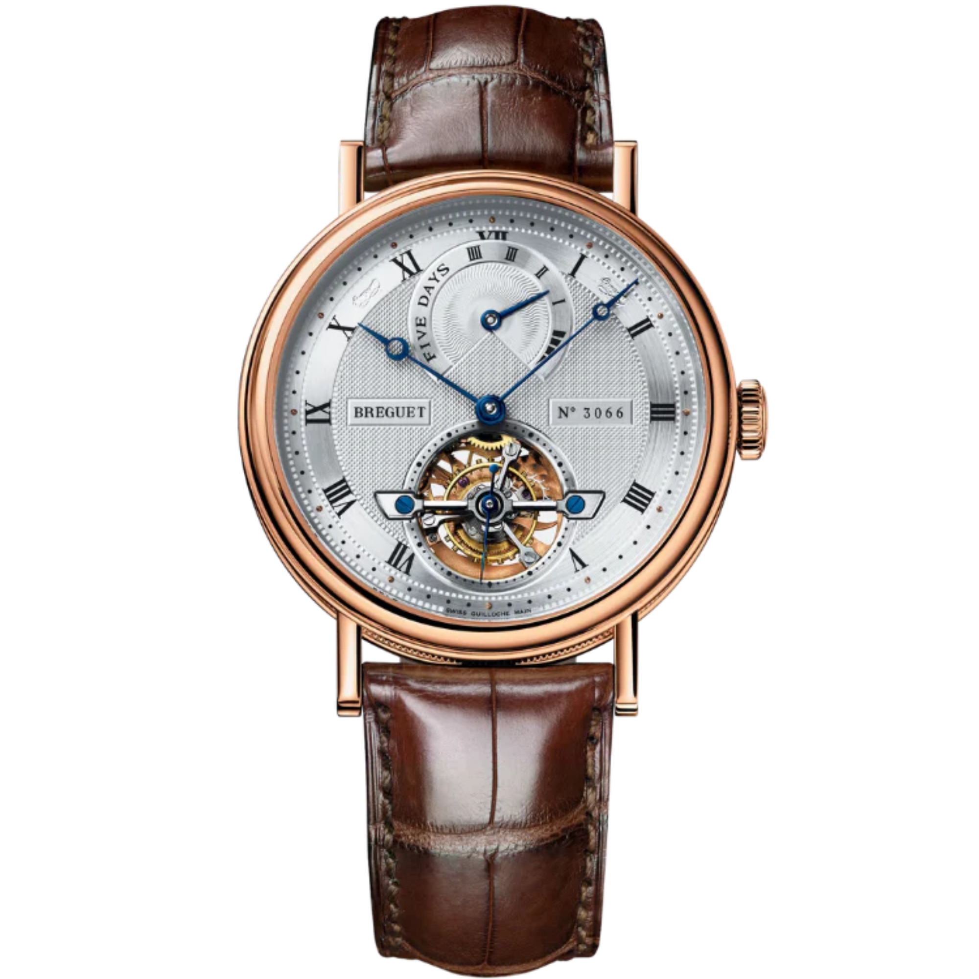 CLASSIQUE COMPLICATIONS 5317 39 MM ROSE GOLD WITH SILVER DIAL - Breguet