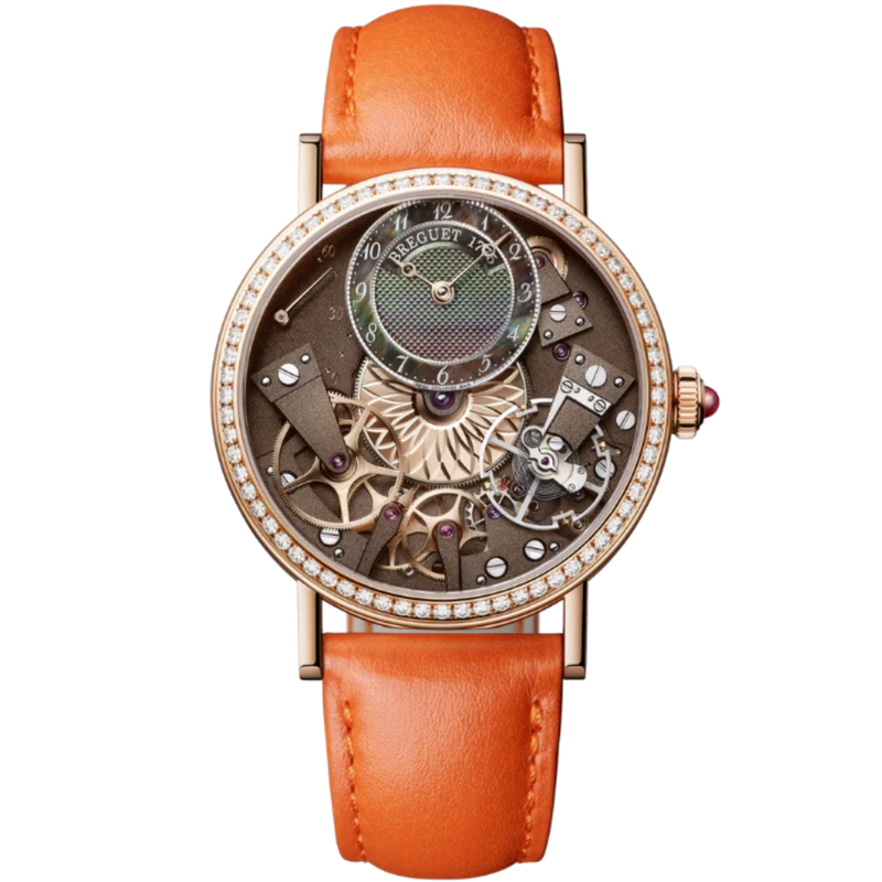 TRADITION DAME 7038 37 MM 18K ROSE GOLD WITH TAHITIAN MOTHER OF PEARL DIAL - Chopard