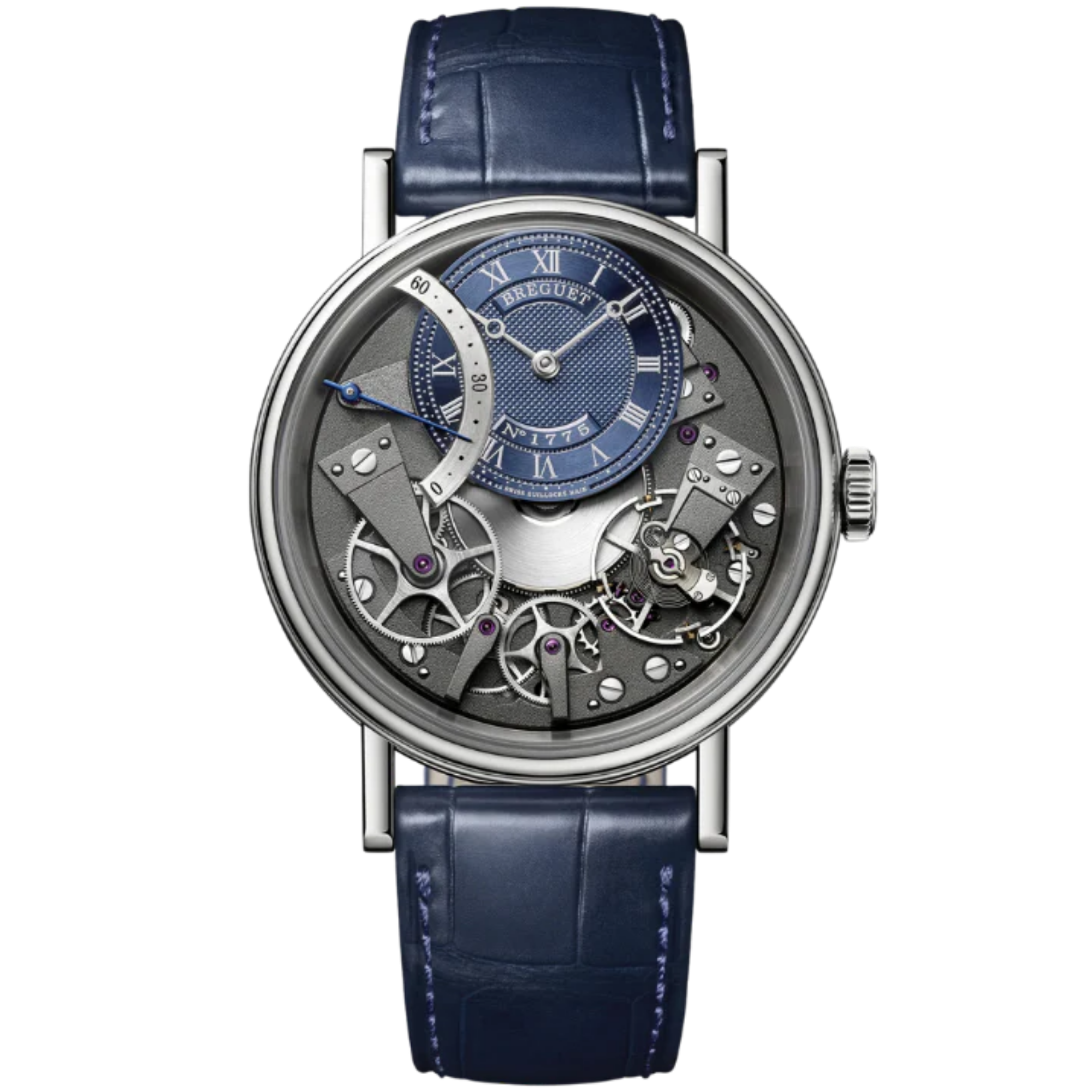 TRADITION 7097 40 MM WHITE GOLD WITH BLUE DIAL - Chopard
