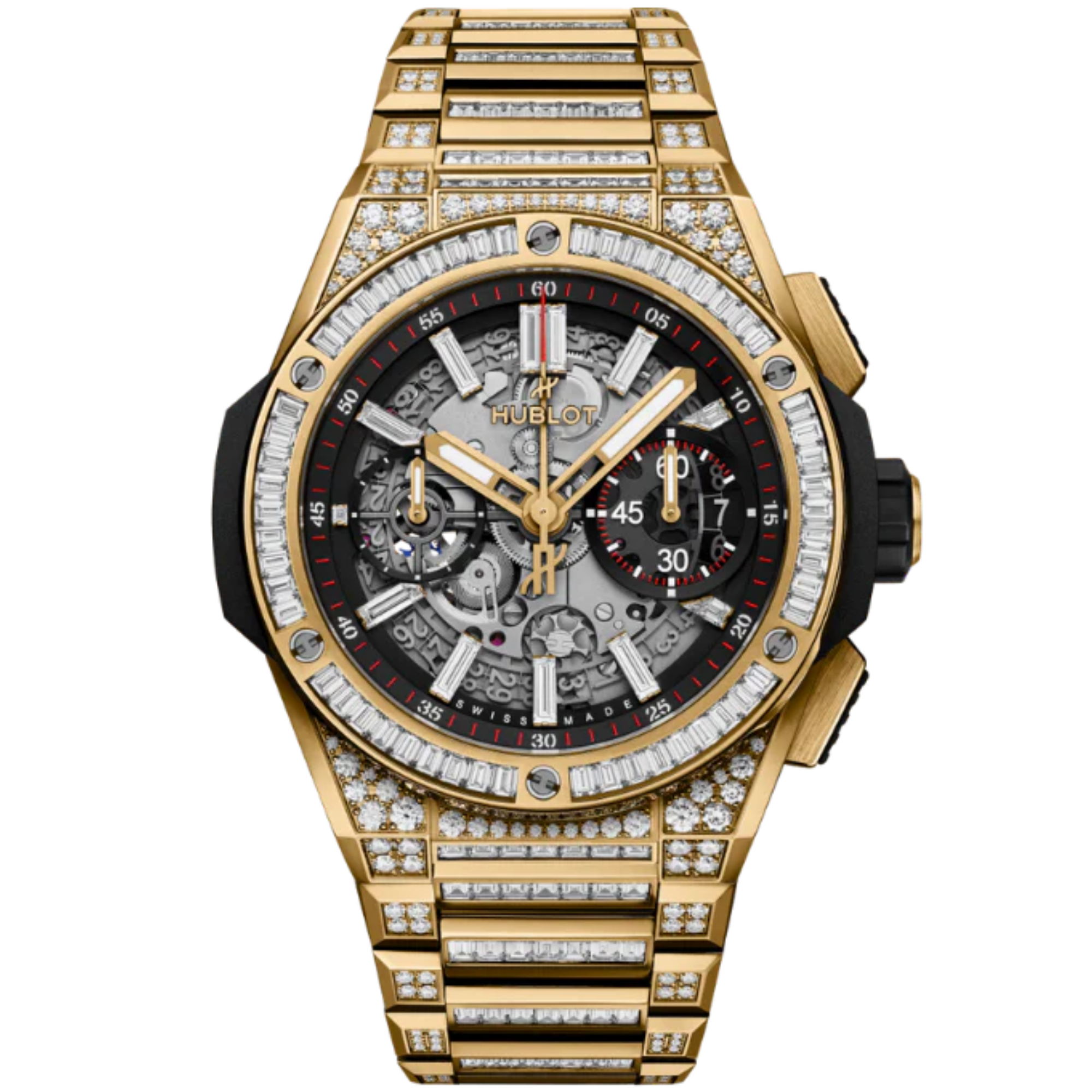 Big Bang 42mm INTEGRATED YELLOW GOLD JEWELLERY - Hublot