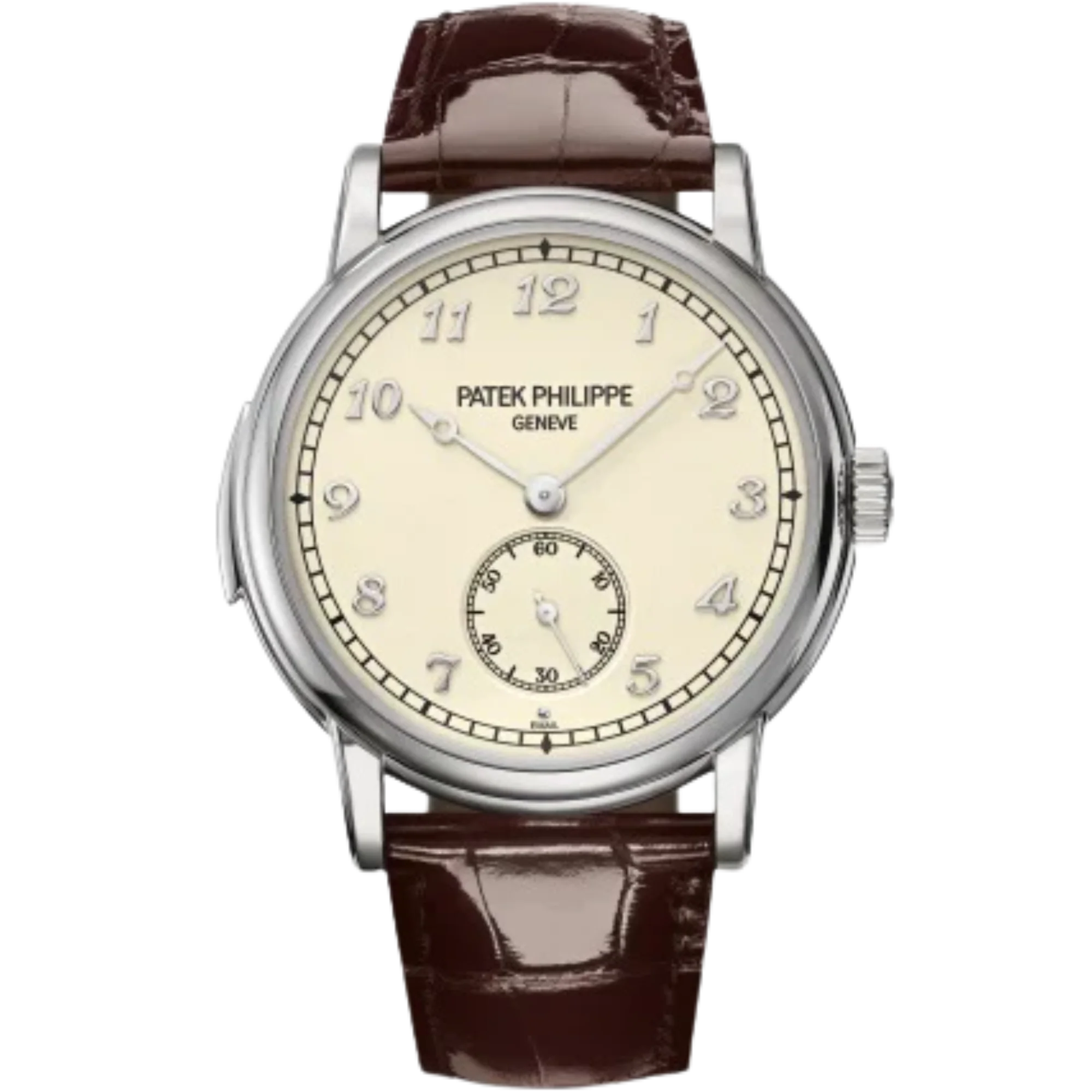 5178G-001 Grand Complications 40mm Shiny Chocolate Brown Alligator Strap Cream Dial White Gold Bezel - Patek Philippe