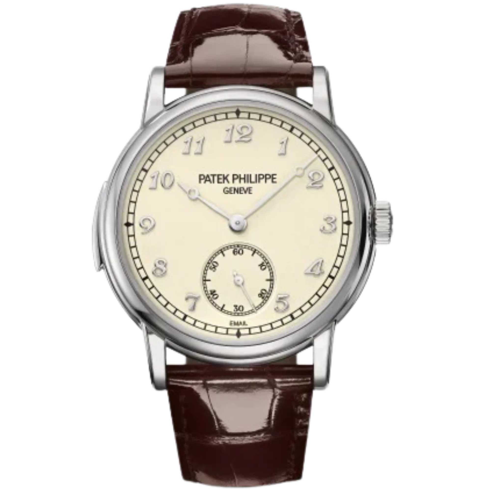5078G Grand Complications 38mm Shiny Chocolate Brown Alligator Strap Cream Dial White Gold Bezel - Patek Philippe