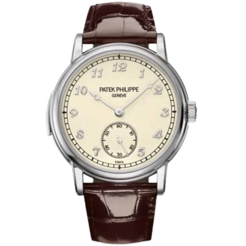 5078G Grand Complications 38mm Shiny Chocolate Brown Alligator Strap Cream Dial White Gold Bezel - Patek Philippe
