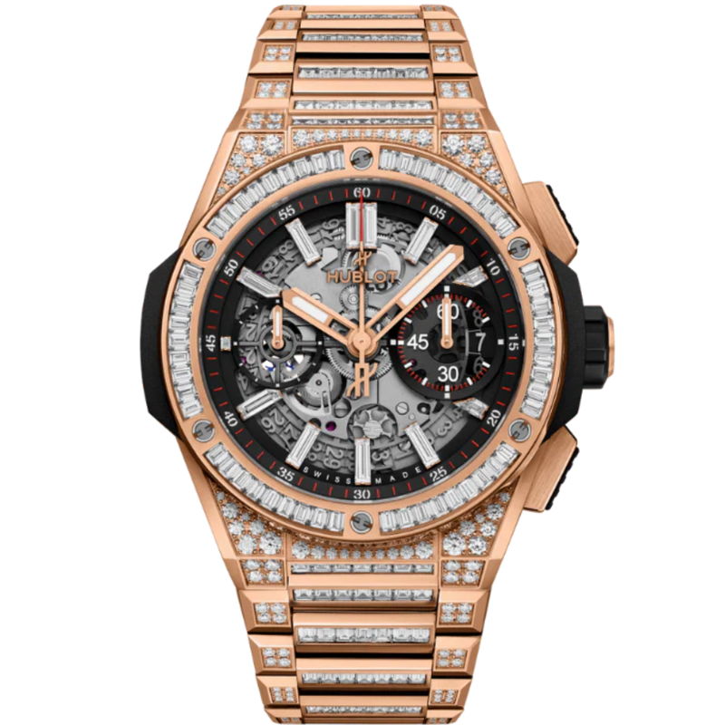 Big Bang 42mm INTEGRATED KING GOLD JEWELLERY - Hublot