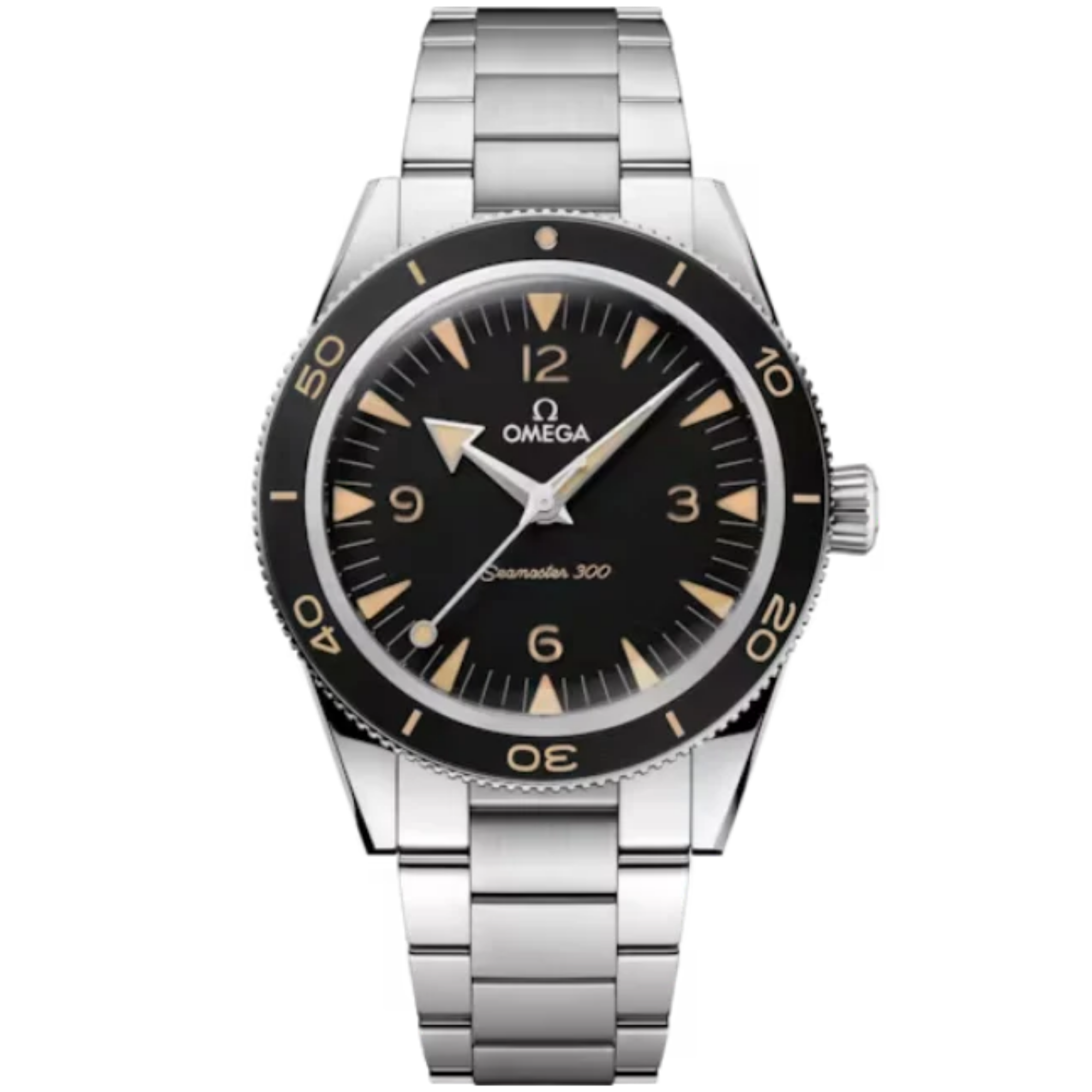 SEAMASTER 300 41 MM STAINLESS STEEL WITH BLACK DIAL - Omega