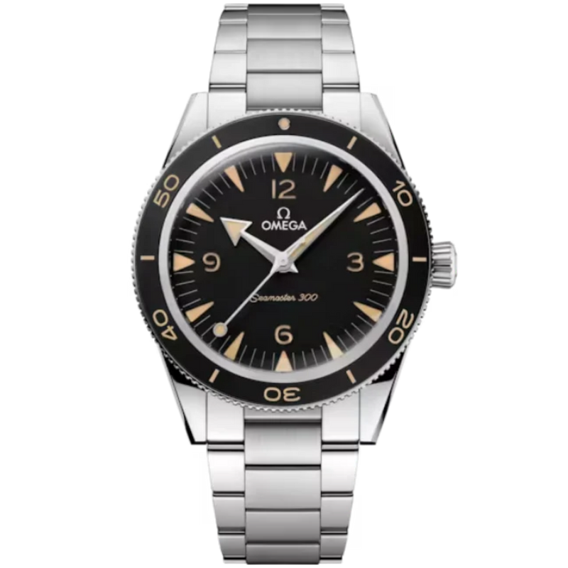 SEAMASTER 300 41 MM STAINLESS STEEL WITH BLACK DIAL - Omega