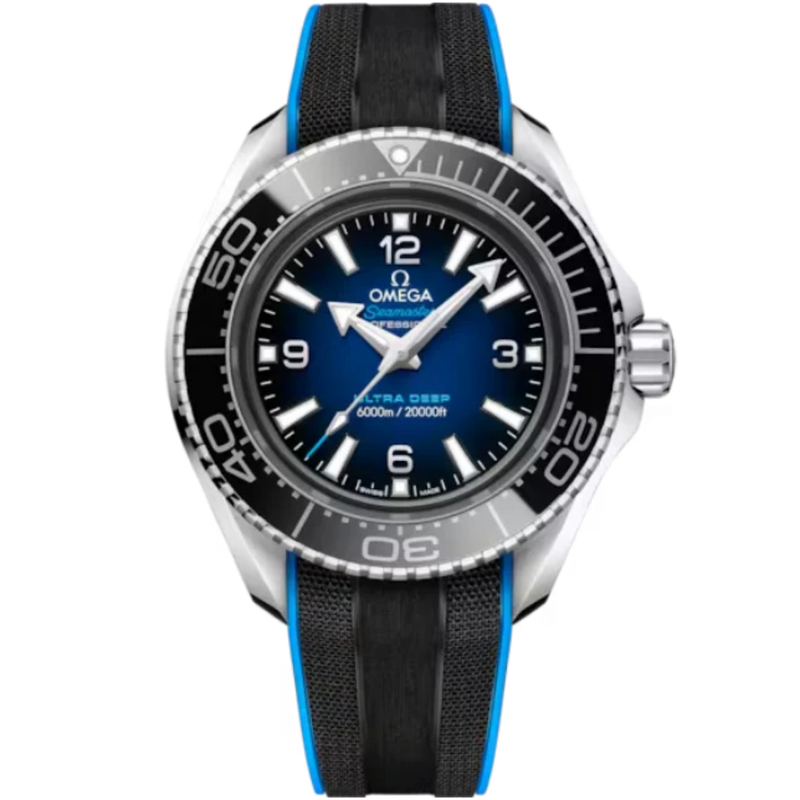 SEAMASTER PLANET OCEAN 6000M ULTRA DEEP 45 MM O-MEGASTEEL WITH BLUE DIAL - Omega
