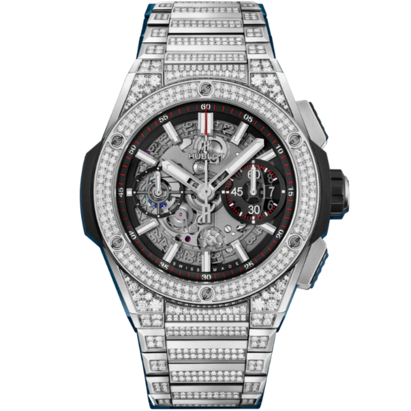 Big Bang 42mm INTEGRATED TITANIUM PAVÉ - Hublot