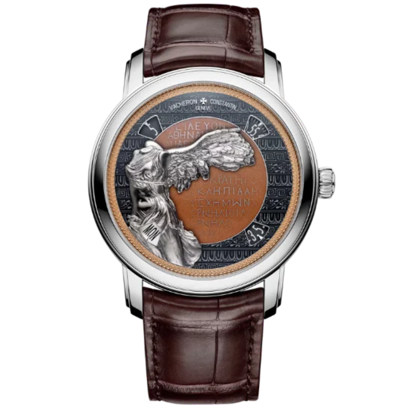 METIERS D'ART TRIBUTE TO GREAT CIVILISATIONS - VICTOIRE DE SAMOTHRACE 42 MM 18K WHITE GOLD CASE AND DIAL - Vacheron Constantin