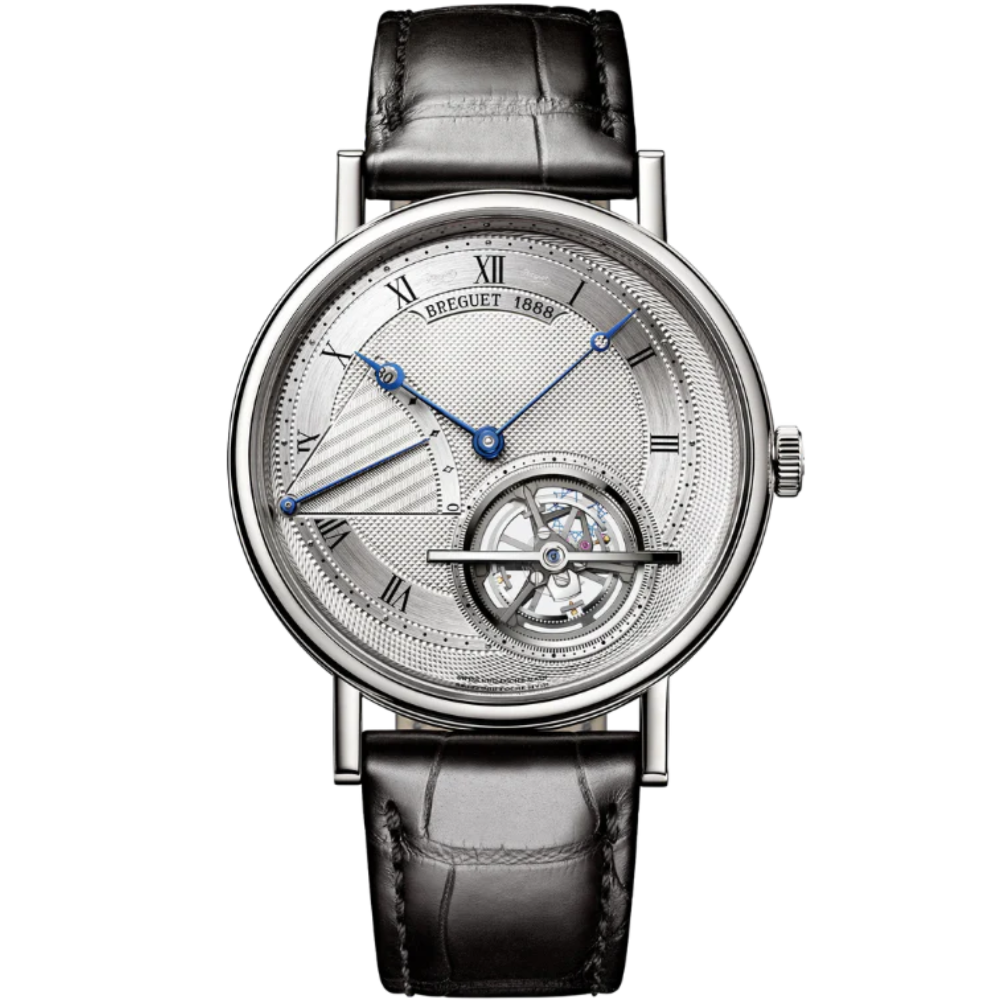 TOURBILLON EXTRA-PLAT 5377 41 MM PLATINUM WITH SILVER DIAL - Breguet