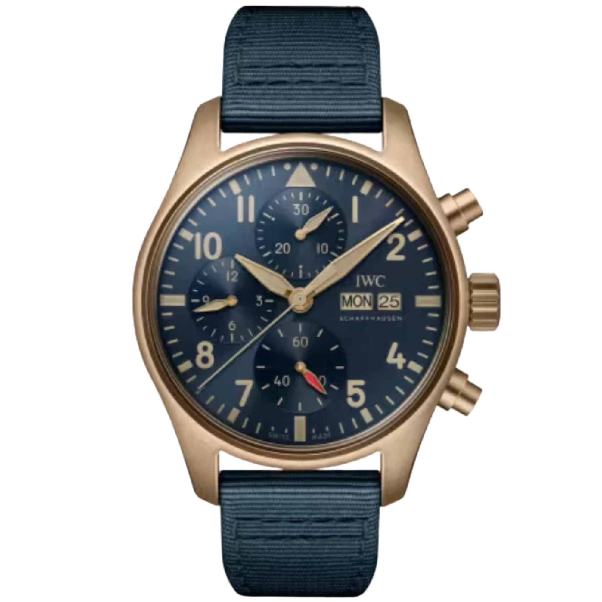 PILOT'S WATCH CHRONOGRAPH 41 MM BRONZE WITH BLUE DIAL - IWC
