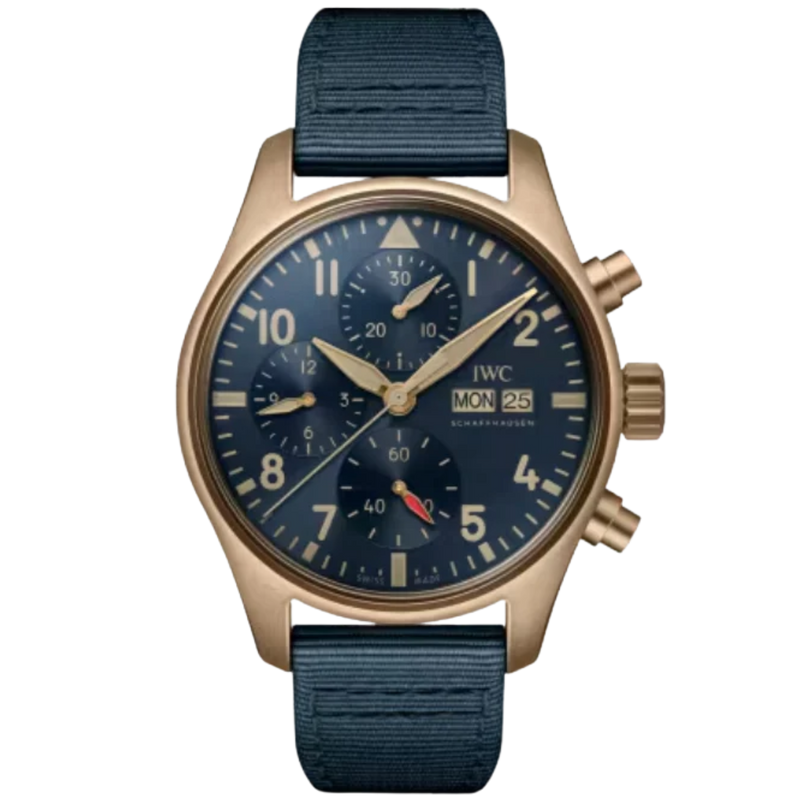 PILOT'S WATCH CHRONOGRAPH 41 MM BRONZE WITH BLUE DIAL - IWC