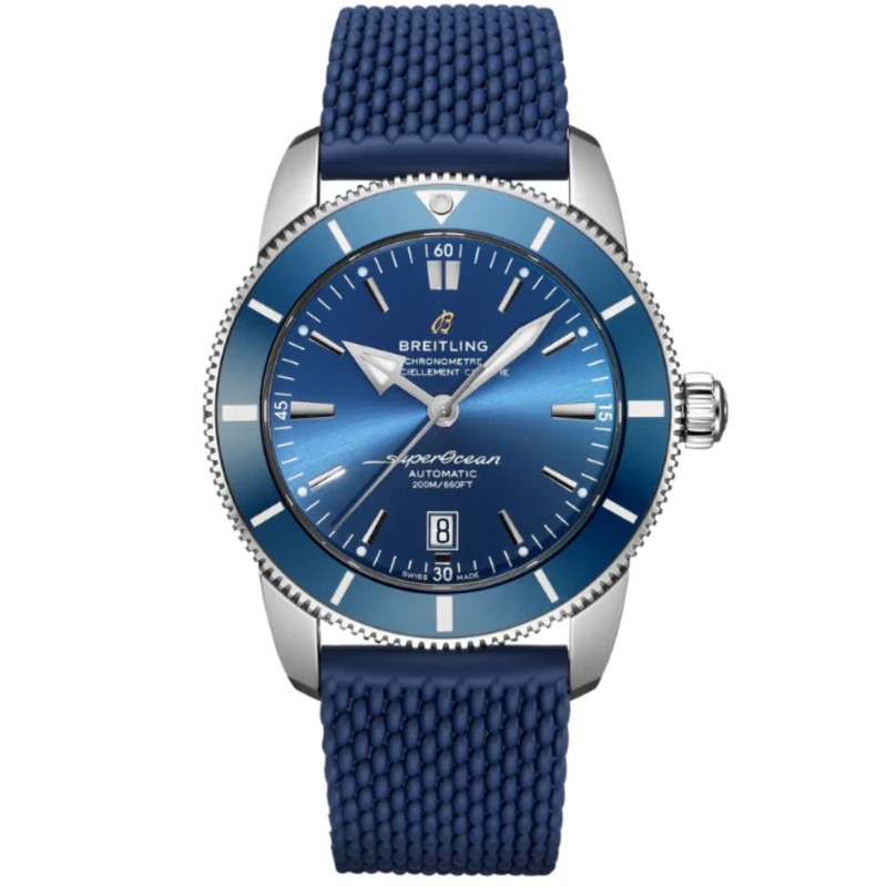 SUPEROCEAN HERITAGE B20 AUTOMATIC 46 MM STAINLESS STEEL WITH BLUE DIAL - Breitling