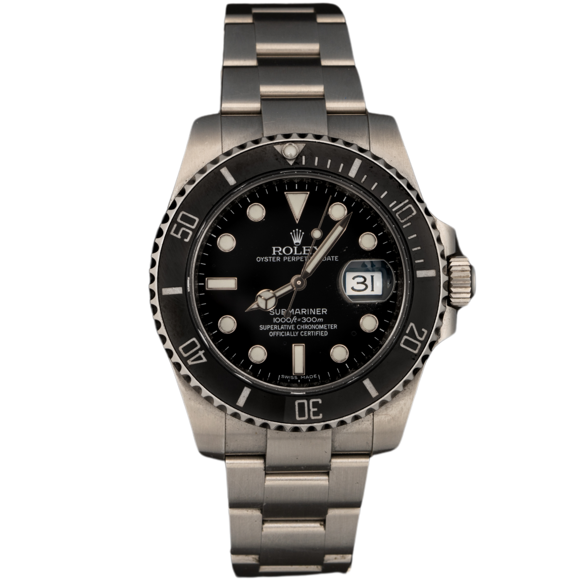 Rolex Submariner Ref. 116610LN 40MM Stainless Steel Black Dial - Rolex