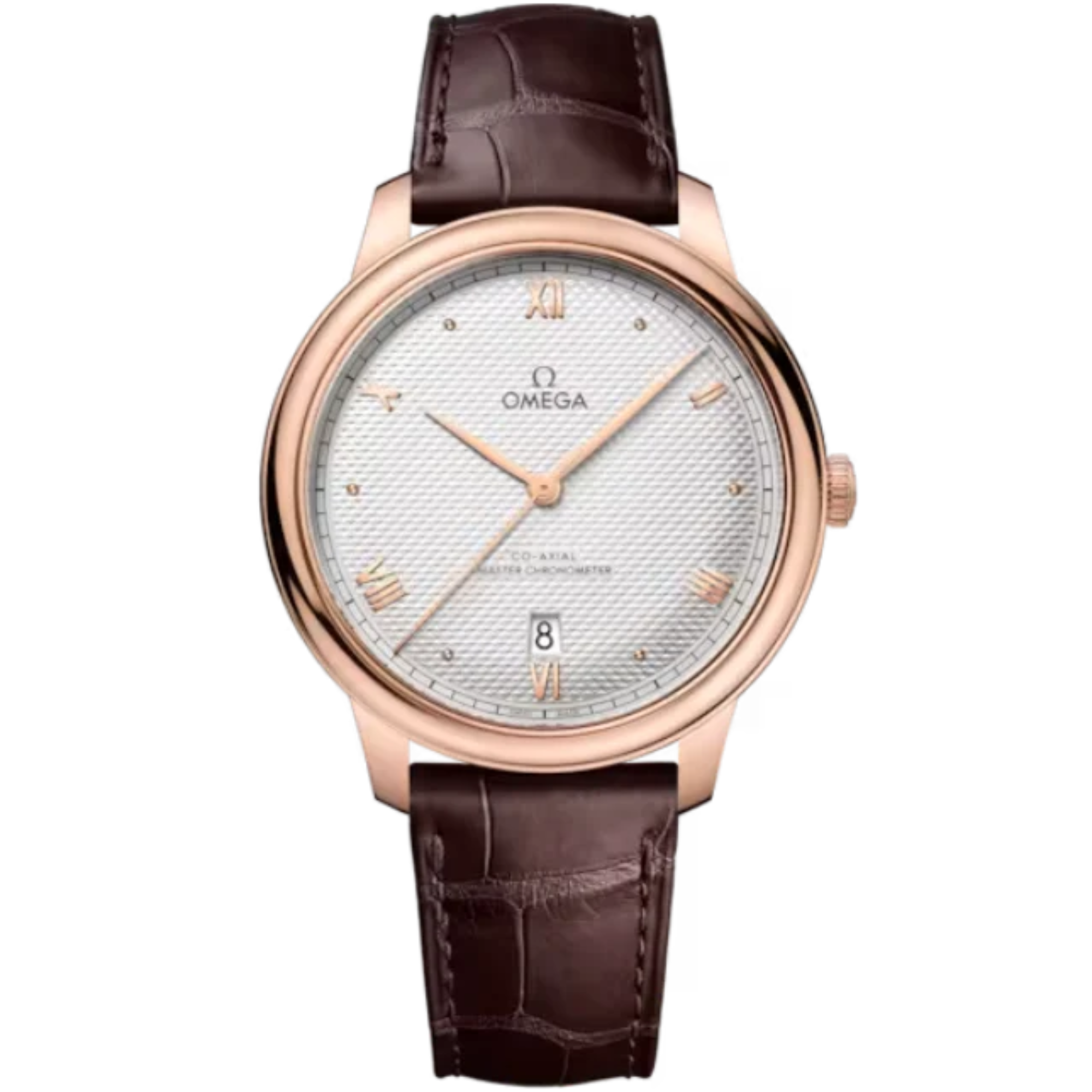 DE VILLE PRESTIGE 40 MM SEDNA™ GOLD WITH SILVER DIAL - Omega