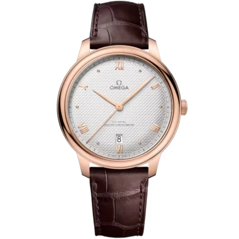 DE VILLE PRESTIGE 40 MM SEDNA™ GOLD WITH SILVER DIAL - Omega