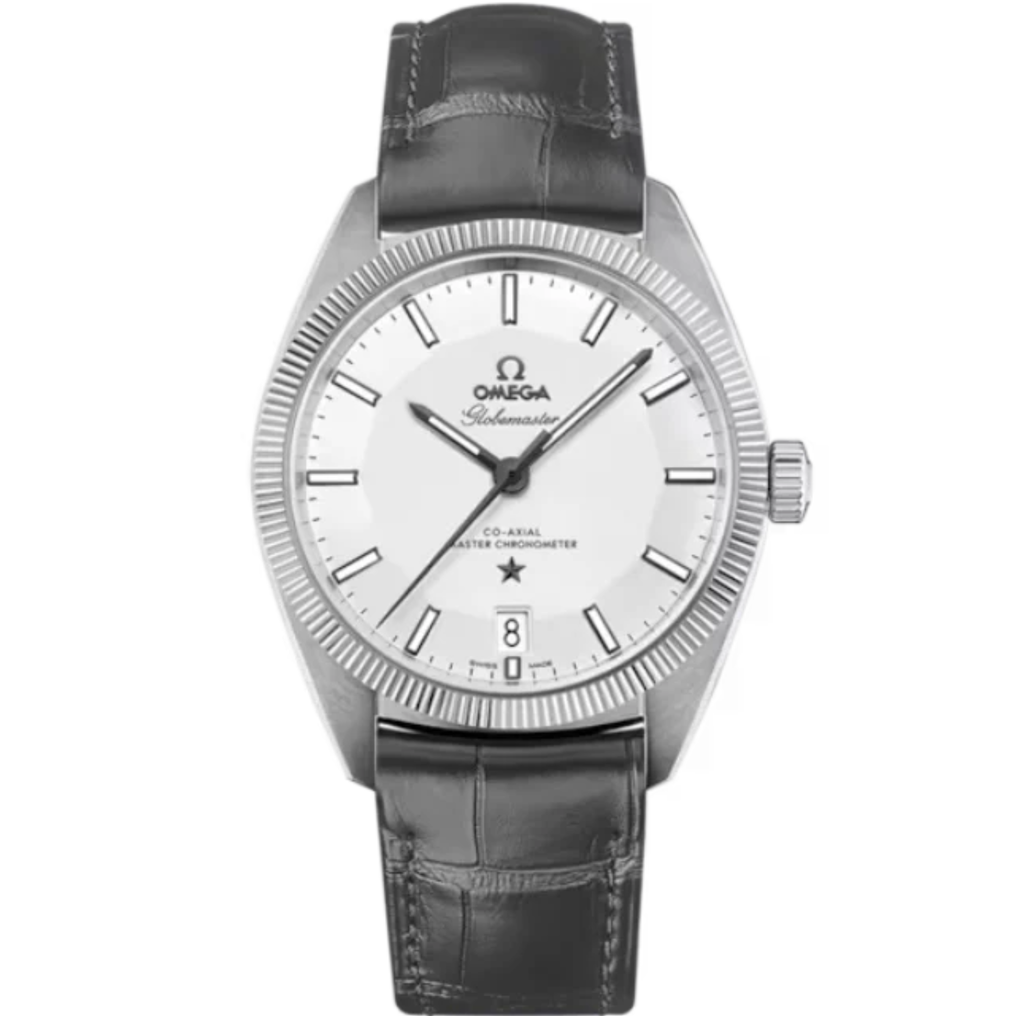 CONSTELLATION GLOBEMASTER 39 MM STAINLESS STEEL WITH SILVER DIAL - Omega