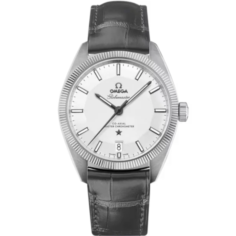 CONSTELLATION GLOBEMASTER 39 MM STAINLESS STEEL WITH SILVER DIAL - Omega