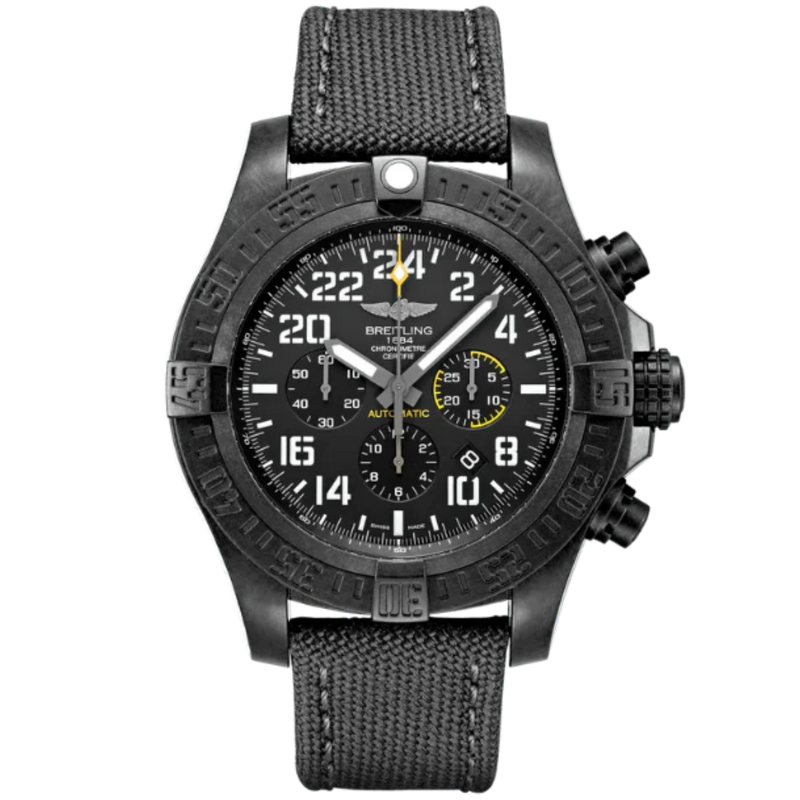 AVENGER HURRICANE 50 MM BREIGHTLIGHT® WITH BLACK DIAL - Breitling