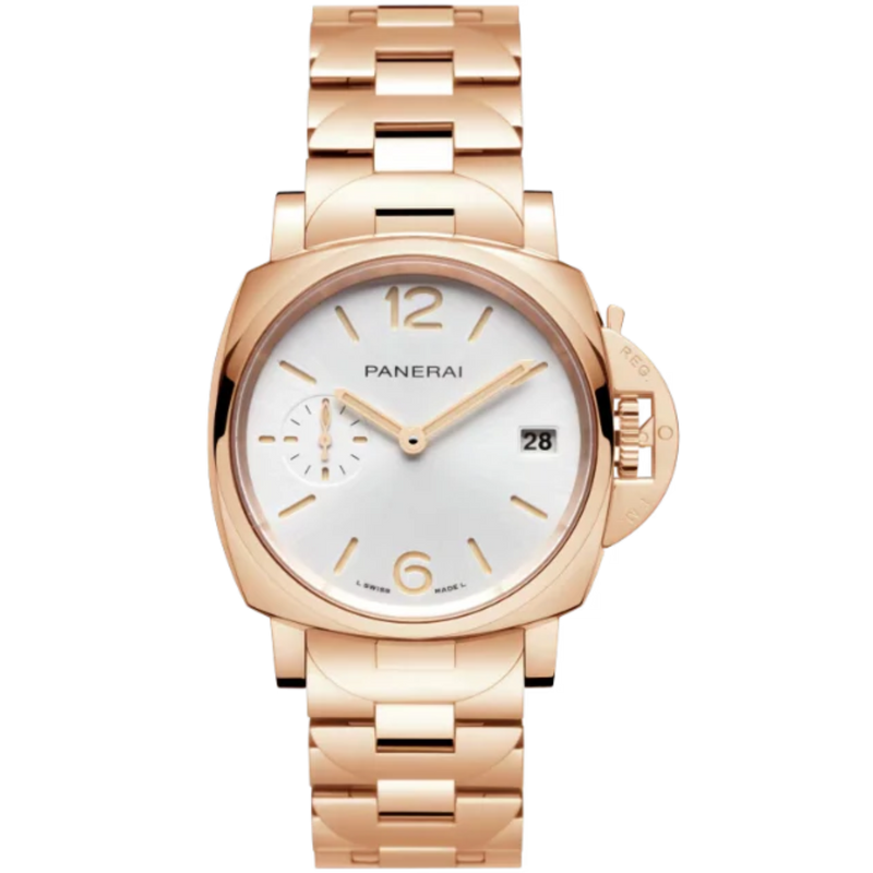 LUMINOR DUE TUTTOORO PAM01326 38 MM GOLDTECH™ WITH WHITE DIAL - Panerai