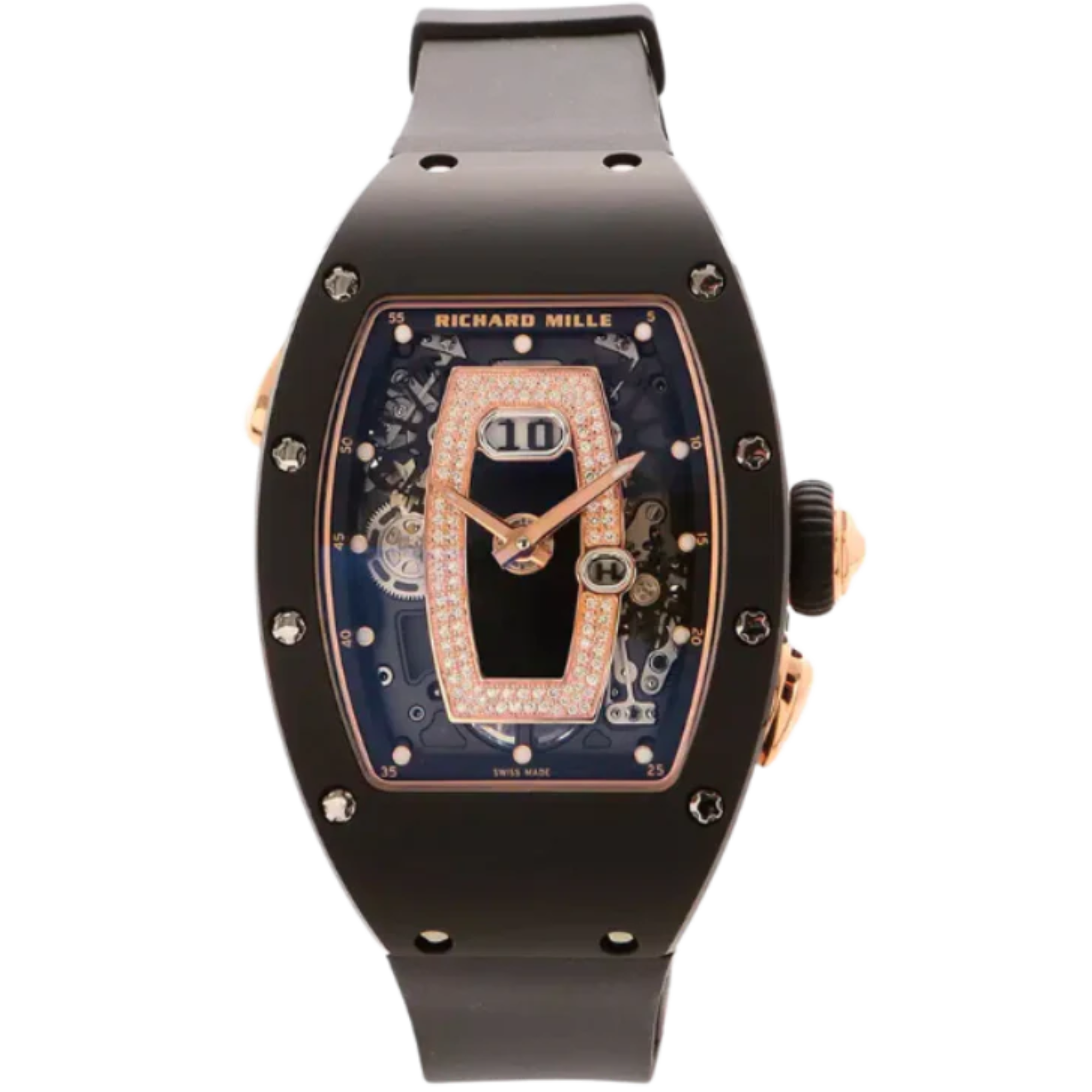Rose Gold Sides Diamond Dial - Richard Mille