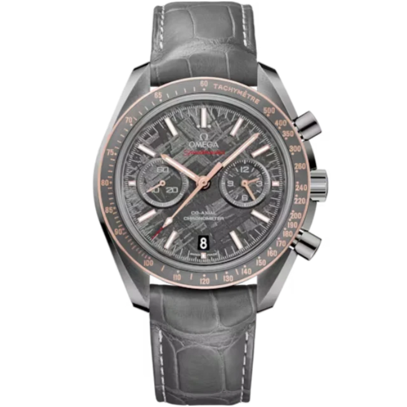 SPEEDMASTER DARK SIDE OF THE MOON METEORITE 44 MM GREY CERAMIC WITH GREY DIAL - Omega