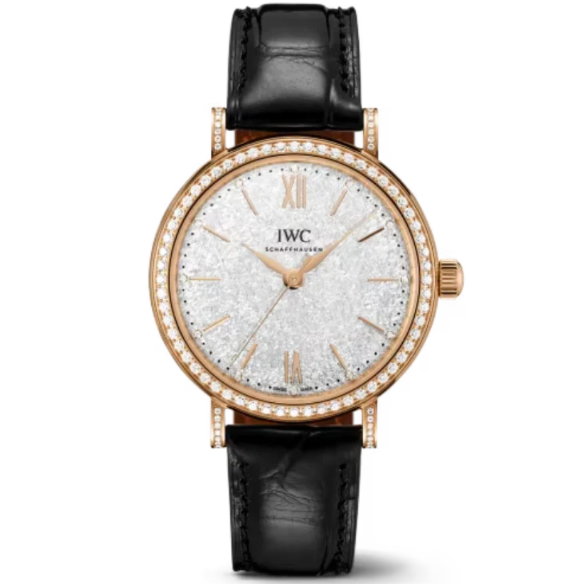 PORTOFINO AUTOMATIC 34 MM GOLD WITH WHITE DIAL - IWC