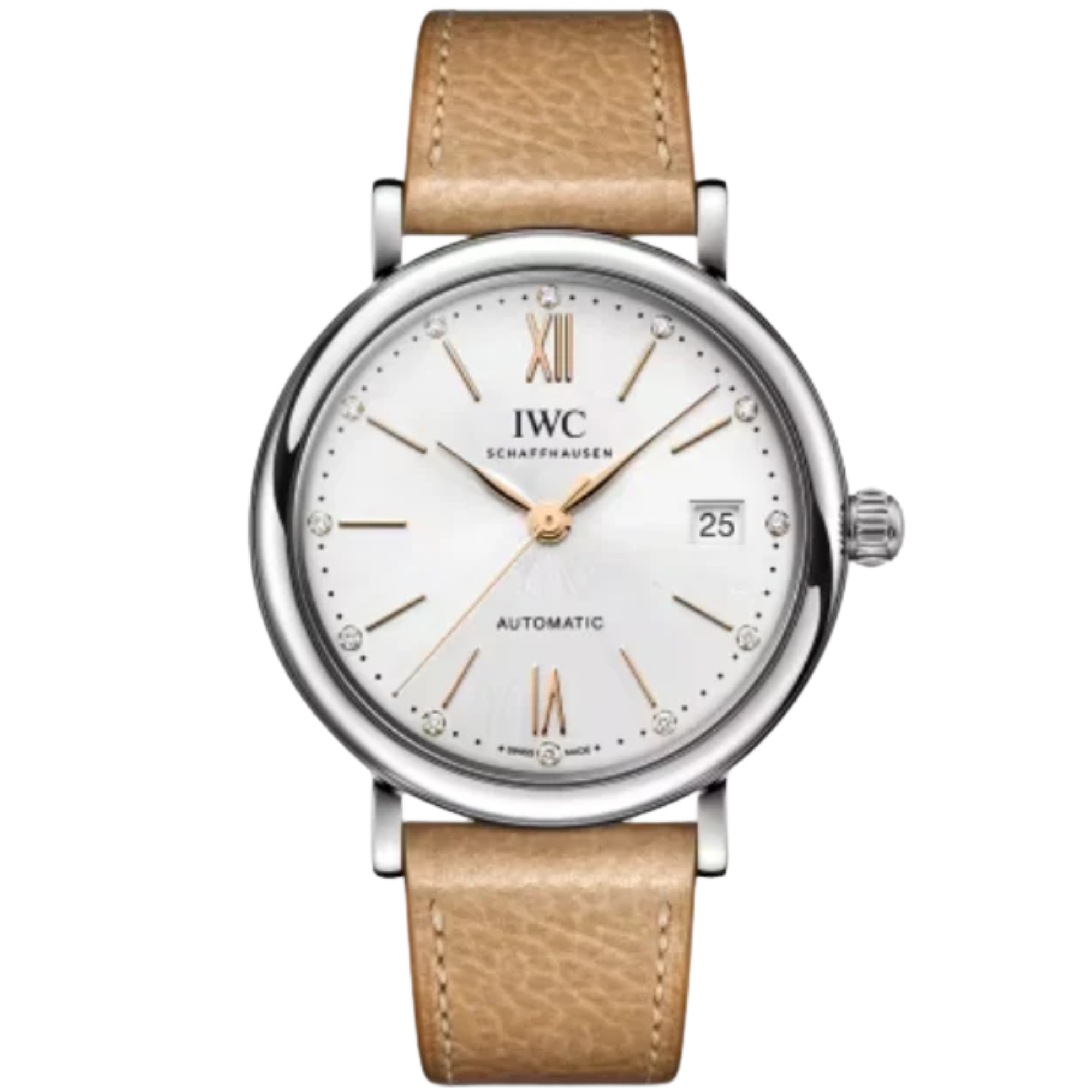 PORTOFINO AUTOMATIC 37 MM STAINLESS STEEL WITH WHITE DIAL - IWC