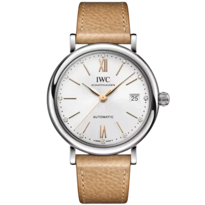 PORTOFINO AUTOMATIC 37 MM STAINLESS STEEL WITH WHITE DIAL - IWC