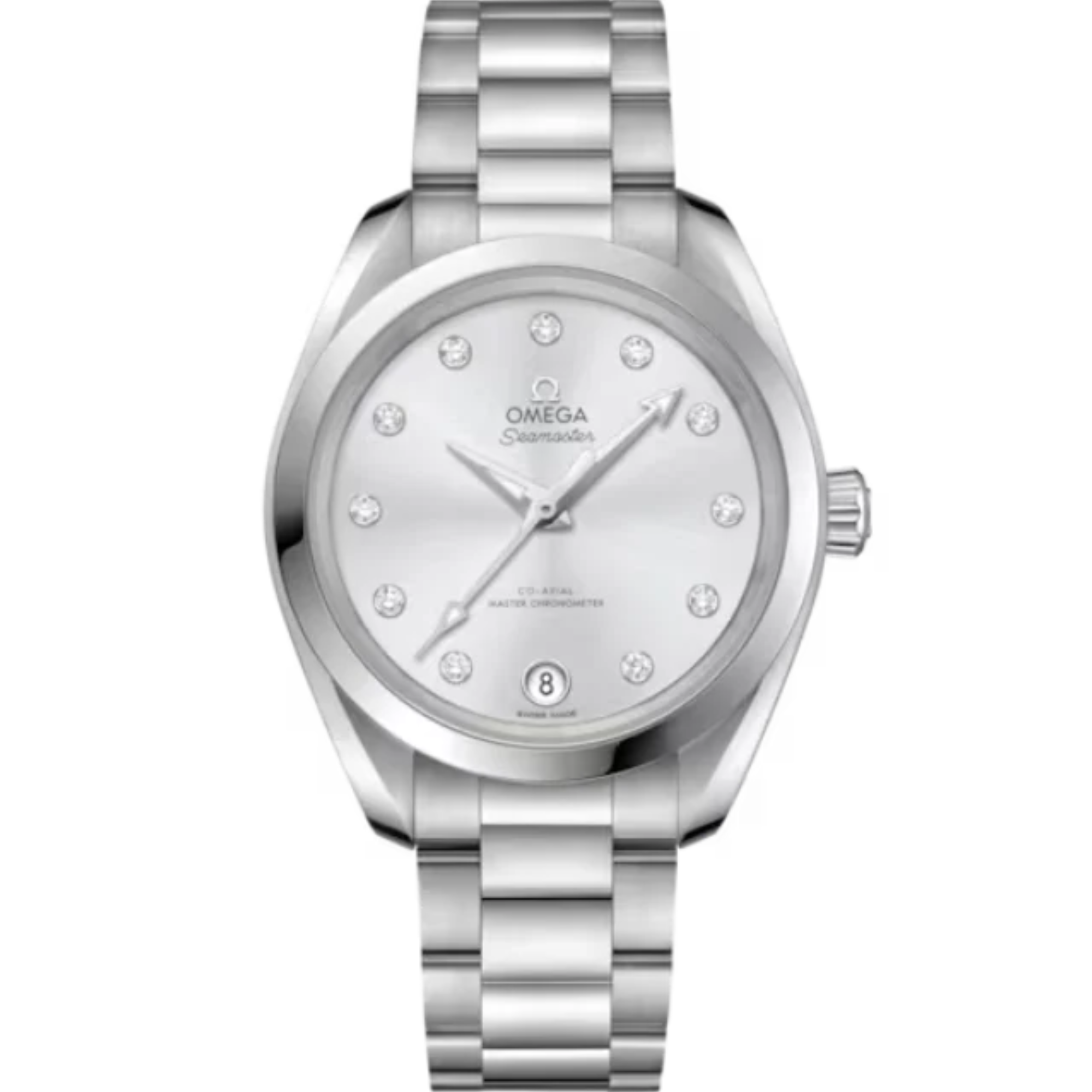 SEAMASTER AQUA TERRA 150M 34 MM STAINLESS STEEL WITH SILVER DIAL - Omega