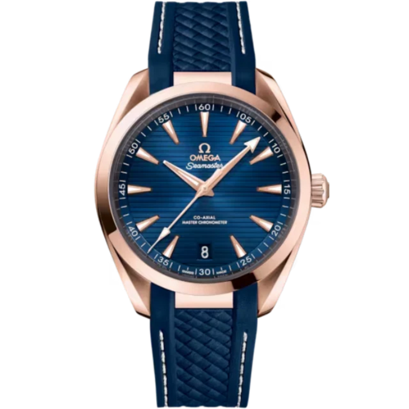 SEAMASTER AQUA TERRA 150M 41 MM SEDNA™ GOLD WITH BLUE DIAL - Omega