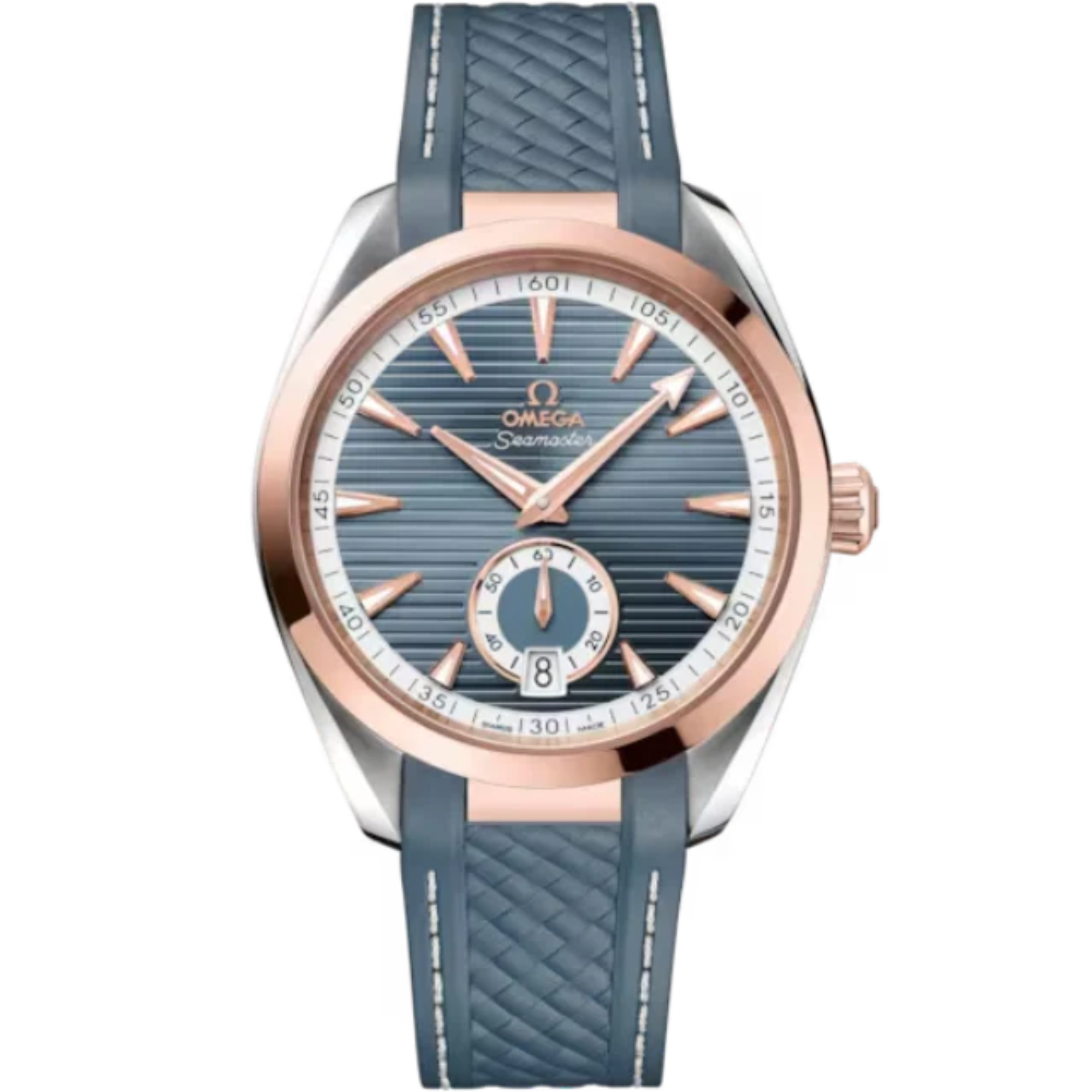 SEAMASTER AQUA TERRA 150M 41 MM STAINLESS STEEL ‑ SEDNA™ GOLD WITH BLUE DIAL - Omega