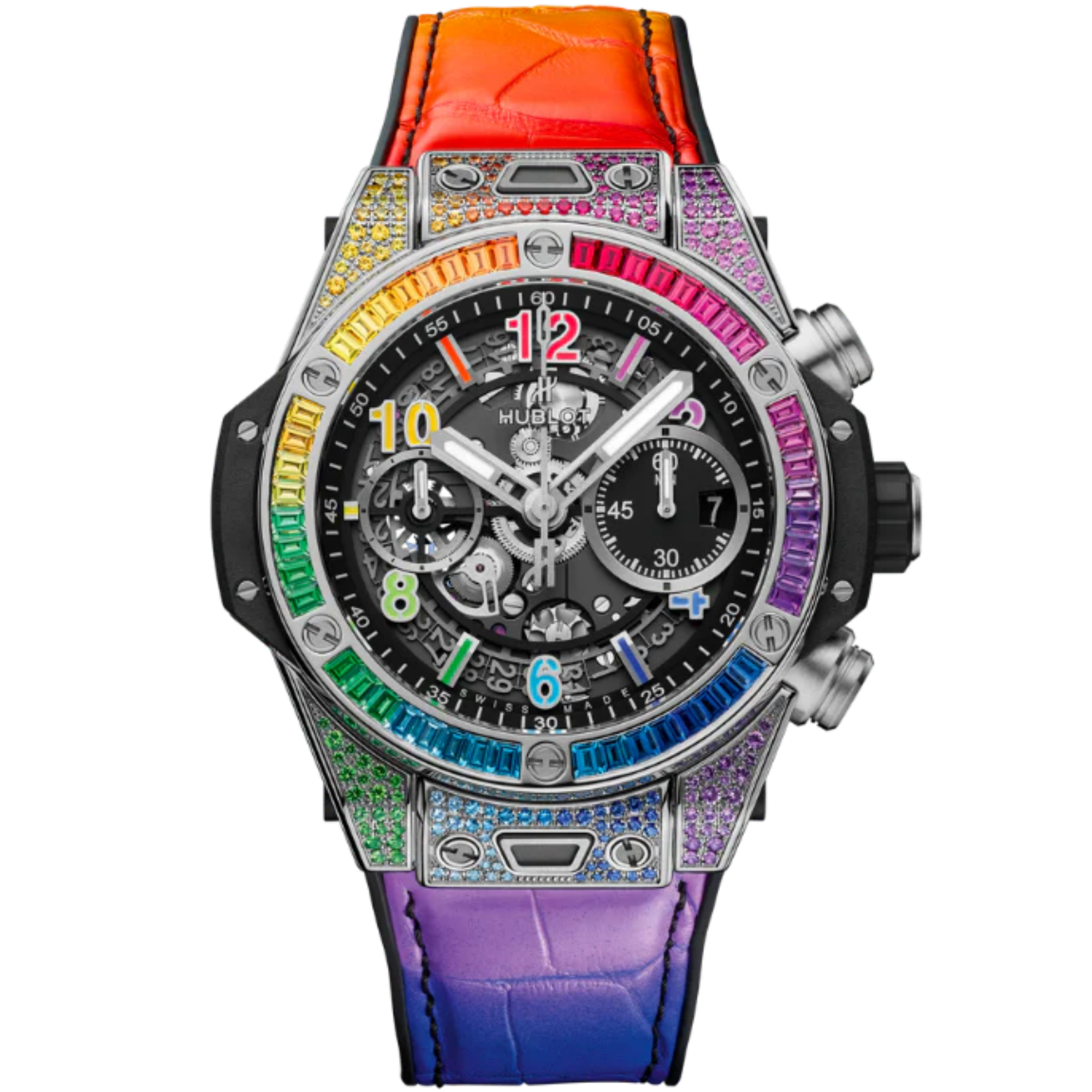 Big Bang 42mm UNICO TITANIUM RAINBOW - Hublot