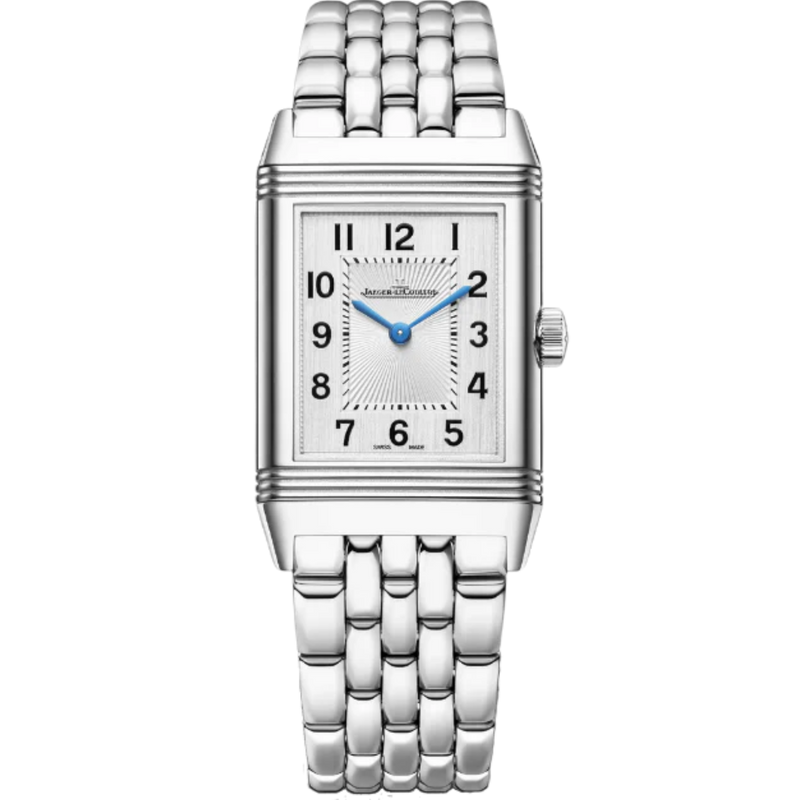 REVERSO CLASSIC MONOFACE 40 MM STAINLESS STEEL WITH SILVER GREY DIAL - Jaeger-LeCoultre