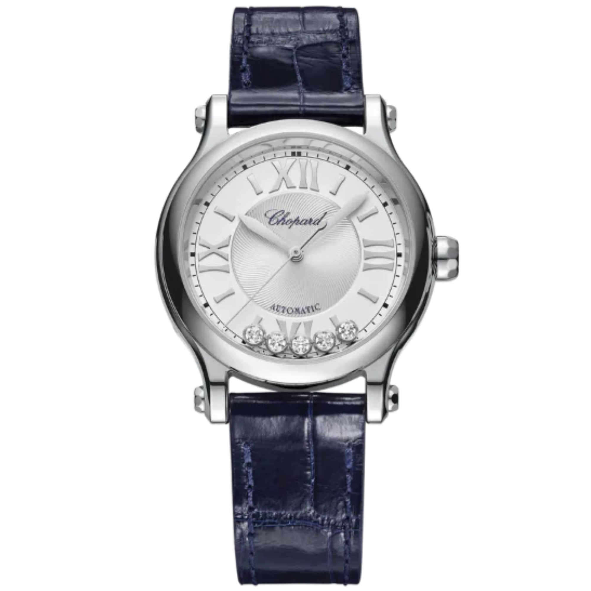 HAPPY SPORT 33 MM LUCENT STEEL™ WITH SILVER DIAL - Chopard