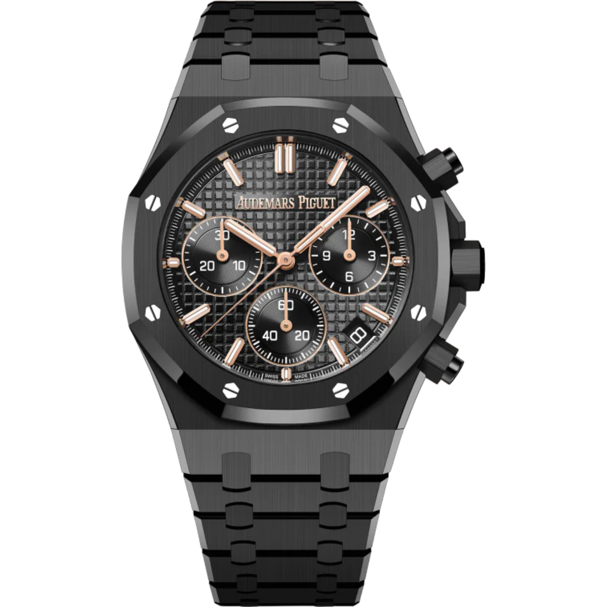 Royal Oak Selfwinding Chronograph 41MM Ceramic Bracelet Black Dial Ceramic Case - Audemars Piguet