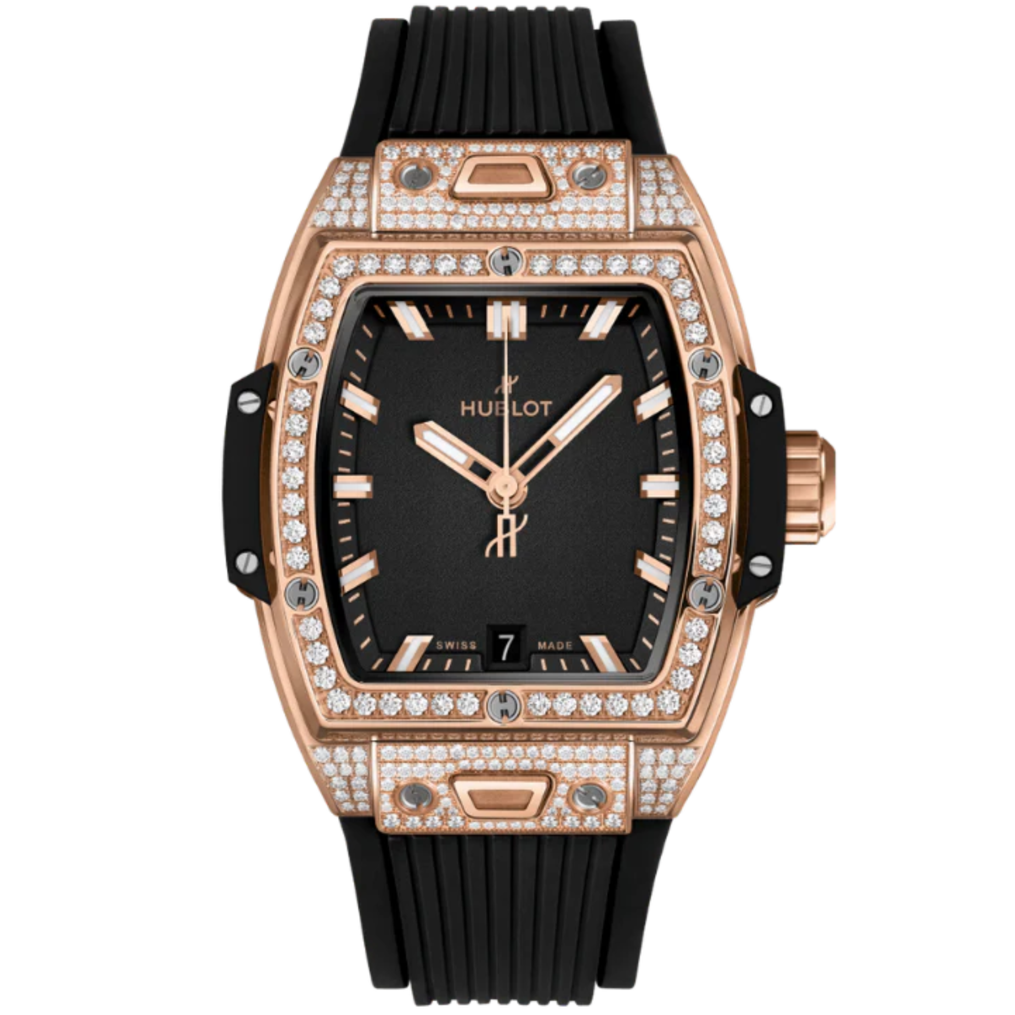 SPIRIT OF BIG BANG 39 MM KING GOLD PAVÉ - Hublot
