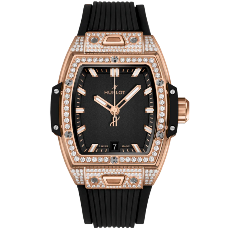 SPIRIT OF BIG BANG 39 MM KING GOLD PAVÉ - Hublot